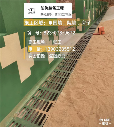 沙坪坝 例如在抖音上有“迷彩墙，外围墙面挡 - 星空数码迷彩漆施工队