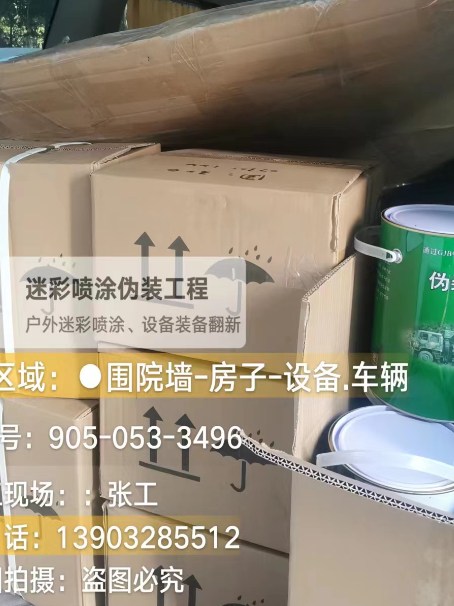 沙坪坝户外设施数码迷彩、文旅项目